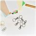 20 X Piccolo Lobster Staccabile Girevole Chiusure Su Key Split Ring Craft Hobby Gioielli Gioielli - Portachiavi Fanno Accessorio - Crafting Supplies - Argento - Foto miniatura 3