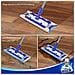 Sig. Siga Professionale Microfibra Mop Maniglia In Acciaio Inox - Pad Size 42cm X23cm 2 Gratuiti Panno In Microfibra Ricariche E 1 Rimozione Dello Sporco Scrubber Incluso - Foto miniatura 2