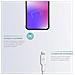 Ni - Cavo Iphone Lightning Usb Ricarica Rapida Trasferimento Dati Per Ipad Apple Bianco - Foto miniatura 2