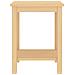 Comodino Legno Chiaro 35x30x47 Cm In Legno Massello Di Pino - Foto miniatura 3