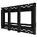 Flat Video Wall Mount, 200 x 200,300 x 200,300 x 300,400 x 200,400 x 300,400 x 400,400 x 600,600 x 200,600 x 400,600 x 600, , Nero, RoHS - Foto miniatura 1