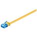 V-UTP6A15Y-FLAT, RJ-45, RJ-45, Maschio / maschio, Cat6a, U / UTP (UTP) , Giallo - Foto miniatura 1