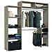 Elysee Armadio In Legno Estendibile, Guardaroba, Mensole, Cassetti - Foto miniatura 5