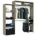 Elysee Armadio In Legno Estendibile, Guardaroba, Mensole, Cassetti - Foto miniatura 3
