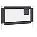 Sponda Letto Sicurezza Bambini Grigio Scuro 120x25 cm Tessuto - Foto miniatura 3