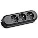 Smart 3xschuko, Nero, Senza - Foto miniatura 2