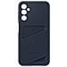 Cover Originale Galaxy A25 Silicone Con Porta-carte, Blu Scuro - Foto miniatura 1