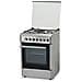 Cucina Elettrica ARESMULTIIX 4 Fuochi a Gas Forno Elettrico Multifunzione Ventilato Dimensioni 60 x 60 cm Colore Inox Serie Ares Samet - Foto miniatura 1