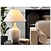 Lampada Da Tavolo Celeste Ceramica Beige - Foto miniatura 1