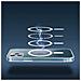 Clear Mag Mid Custodia Tpu Cover Case Compatibile Con Magsafe Per Apple Iphone 13 Trasparente - Foto miniatura 2