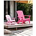 Sedia Da Giardino Rosa Adirondack - Foto miniatura 1