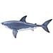 Statuetta Squalo Collezione Wildlife Con Denti Affilati, Blu - Foto miniatura 5