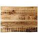 Piano Tavolo Bordi Vivi 50x40x2,5cm Legno Massello Mango Grezzo - Foto miniatura 1