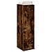 Mobile Da Bagno Con Portarotolo Rovere Fumo 20,5x22x72 Cm - Foto miniatura 1