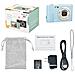 Fotocamera Digitale 1080p 48 Megapixel Zoom 16x Lightblue - Foto miniatura 3