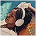 Ace Cuffie Con cavo e senza cavo A Padiglione Musica e Chiamate USB tipo-C Bluetooth Bianco - Foto miniatura 9