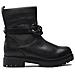 Black Casual Closed Booties Stivaletti Pelle Scarpe Donna Nero Eu 37, 9-25354-29-022 - Foto miniatura 1
