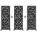 Set Di 3 Pannelli Decorativi Sunny Nero H.160cm Modello Completo - Foto miniatura 1