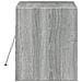 Mobile TV a Parete con Luci LED Grigio Sonoma 80x31x35 cm - Foto miniatura 5