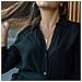 Collana Serasar Premium Da Donna [hope] | Acciaio Chirurgico Inossidabile 316l | Impermeabile | Lunghezza Regolabile | Colore: Nero | Include Portagioie - Foto miniatura 6
