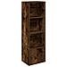 Libreria Rovere Fumo 31x24x102 Cm In Legno Multistrato - Foto miniatura 2