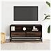 Mobile Tv Rovere Marrone 80x34,5x40cm Legno Multistrato Metallo - Foto miniatura 3