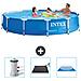 Piscina Fuori Terra - In Giro - 366x366x76 Cm - Blu - Include Accessori Coordinati Cb79 - Foto miniatura 1