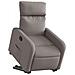 Poltrona Alzapersona Reclinabile Tortora In Tessuto - Foto miniatura 2