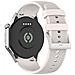 Cinturino Per Orologio In Silicone Per Oppo Watch X2, Oneplus Watch3 Bonewhite - Foto miniatura 2