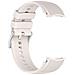 Cinturino Per Orologio In Silicone Per Oppo Watch X2, Oneplus Watch3 Bonewhite - Foto miniatura 4