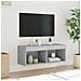 Mobile Porta TV con Luci LED Grigio Cemento 80x30x30 cm - Foto miniatura 5