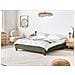 Letto Senza Testata Bouclé Roanne 160 X 200 Cm Verde Scuro - Foto miniatura 1