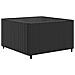 Set Salotto da Giardino con Cuscini 7pz Nero Polyrattan - Foto miniatura 5
