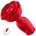 Tappo Anale Vibratore Rosa 3 In 1 Telecomandato 10 Modalità Rosso - Foto miniatura 1