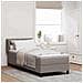 Letto box spring con materasso Talpa 80 x 200 cm Tessuto - Foto miniatura 2