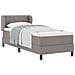 Letto box spring con materasso Talpa 80 x 200 cm Tessuto - Foto miniatura 3