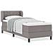 Letto box spring con materasso Talpa 80 x 200 cm Tessuto - Foto miniatura 4