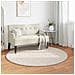 Tappeti per area Rotondo HUARTE Beige Ø 160 CM Poliestere - Foto miniatura 2