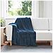 Coperta Blu navy 130 x 150 cm Panno - Foto miniatura 2
