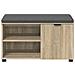 Panca per ingresso con cuscino Rovere Sonoma 80 x 38 x 46 cm - Foto miniatura 6