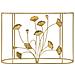 Tavolo Consolle Foglia 73-oro-metallo-120x40x80 Cm - Foto miniatura 2