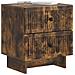 Armadio da Notte con cassetto Rovere Fumo 43 x 34,5 x 47,5 cm - Foto miniatura 2