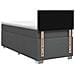 Letto box spring con materasso Grigio Scuro 100 x 200 cm - Foto miniatura 9