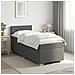 Letto box spring con materasso Grigio Scuro 100 x 200 cm - Foto miniatura 10