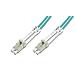 Cavo Fibra Ottica Lc A Lc Multimode Duplex 50/125 Mt. 1 Om3 - Foto miniatura 1