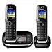 Cordless Duo Nero 1.8" Dect con Segreteria - Europa - Foto miniatura 2