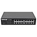 I-SWHUB GB-016 - Switch Ethernet 16 Porte Gigabit da Rack 19'' Nero - Foto miniatura 3