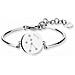 Bracciale Chakra In Acciaio 316l Con Piastrina Incisa Toro - Foto miniatura 2