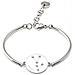 Bracciale Chakra In Acciaio 316l Con Piastrina Incisa Toro - Foto miniatura 3