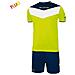 Kit Campo Fluo Mc Givova Giallo Fluo / blu Corsa Sport Uomo Staff Running Jogging Allenamento Relax Calcio Calcetto Torneo Scuola Sport - Taglia S - Foto miniatura 1